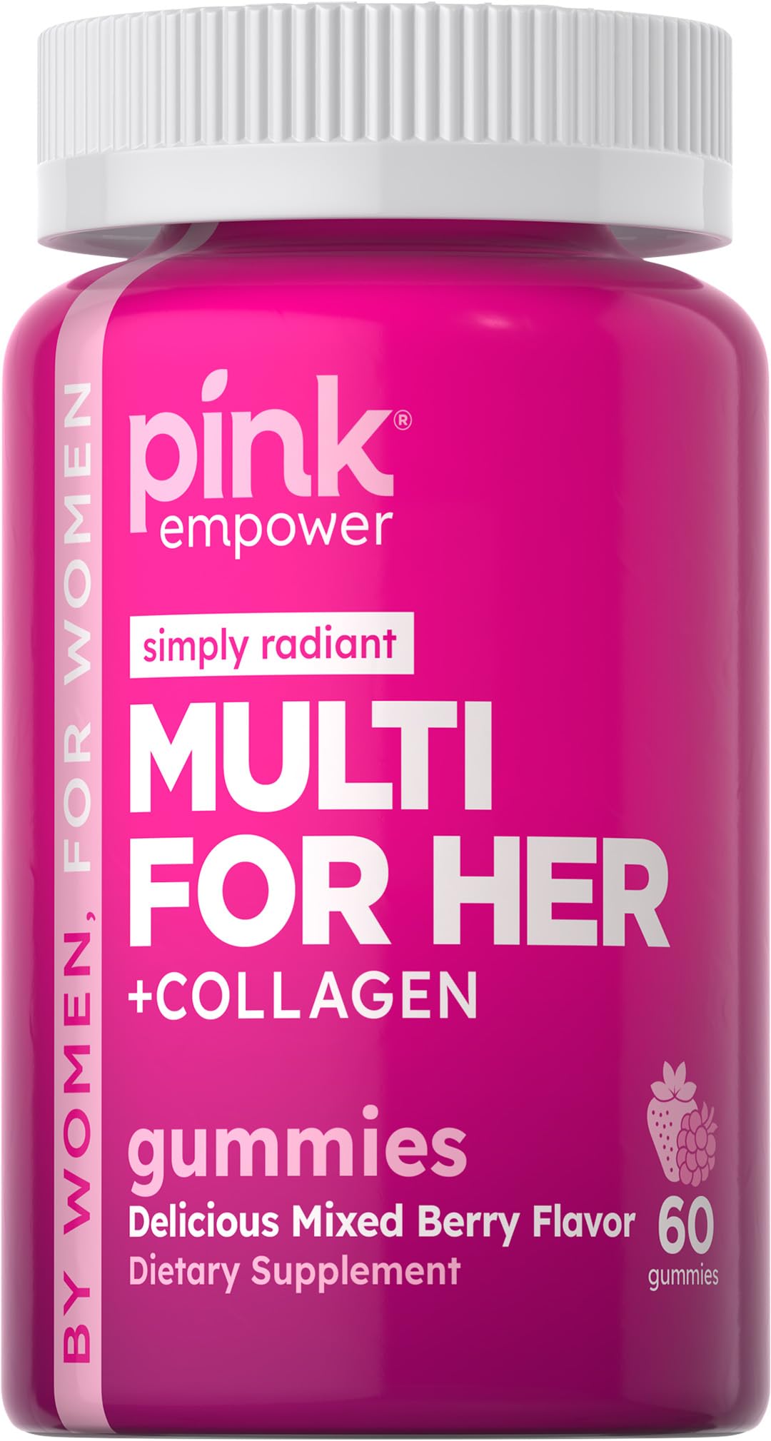 PINK Multivitamin Gummies for Women - 60 Count