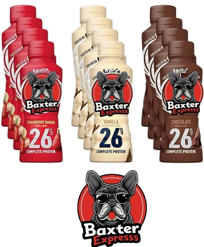 Baxter Expresss Fairlife Core Power High Protein Milk Shakes Variety - 12 Pack - image 3