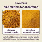 Nuvothera Super-Micronized Turmeric Curcumin Capsules - 60 Capsules - image 3
