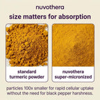Nuvothera Super-Micronized Turmeric Curcumin Capsules - 120 Capsules - image 3