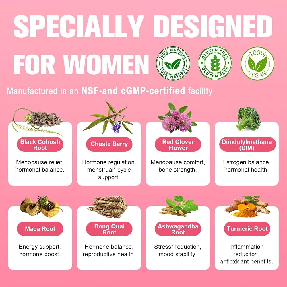 Totaria 40-in-1 Menopause Supplements for Women