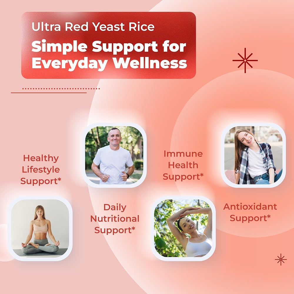Sotalix Red Yeast Rice Complex 1,410 mg with CoQ10 - 150 Capsules - image 3