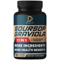 DEDICAD Soursop Graviola Herbal Supplement - 90 Capsules