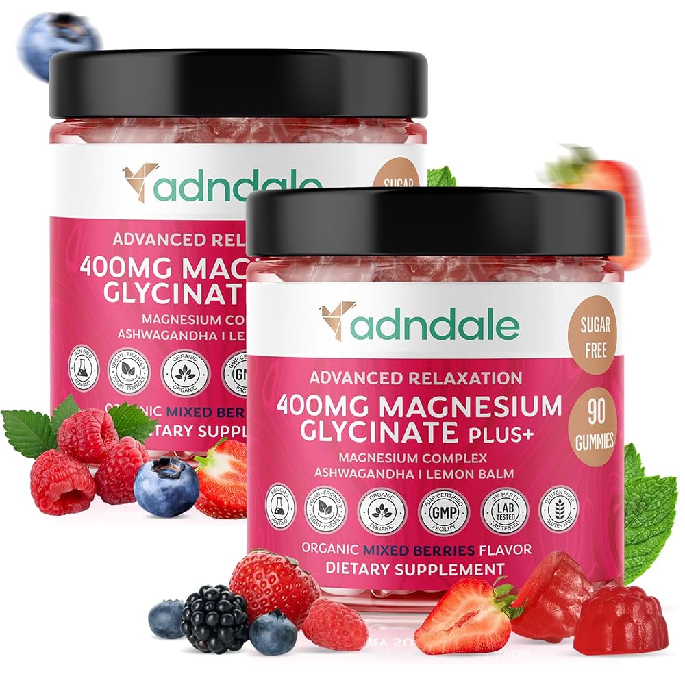 Adndale Magnesium Glycinate Gummies