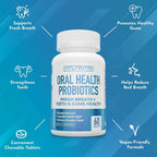 Atlantis Nutrition Oral Probiotics Chewable Tablet - 60 Tablets - image 7