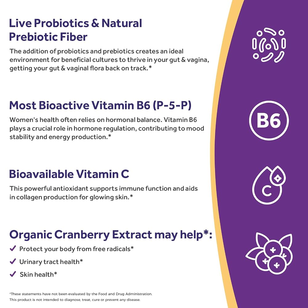 Doctor's Recipes Probiotics for Women 100 Billion CFU - 30 Vegan Capsules - image 4