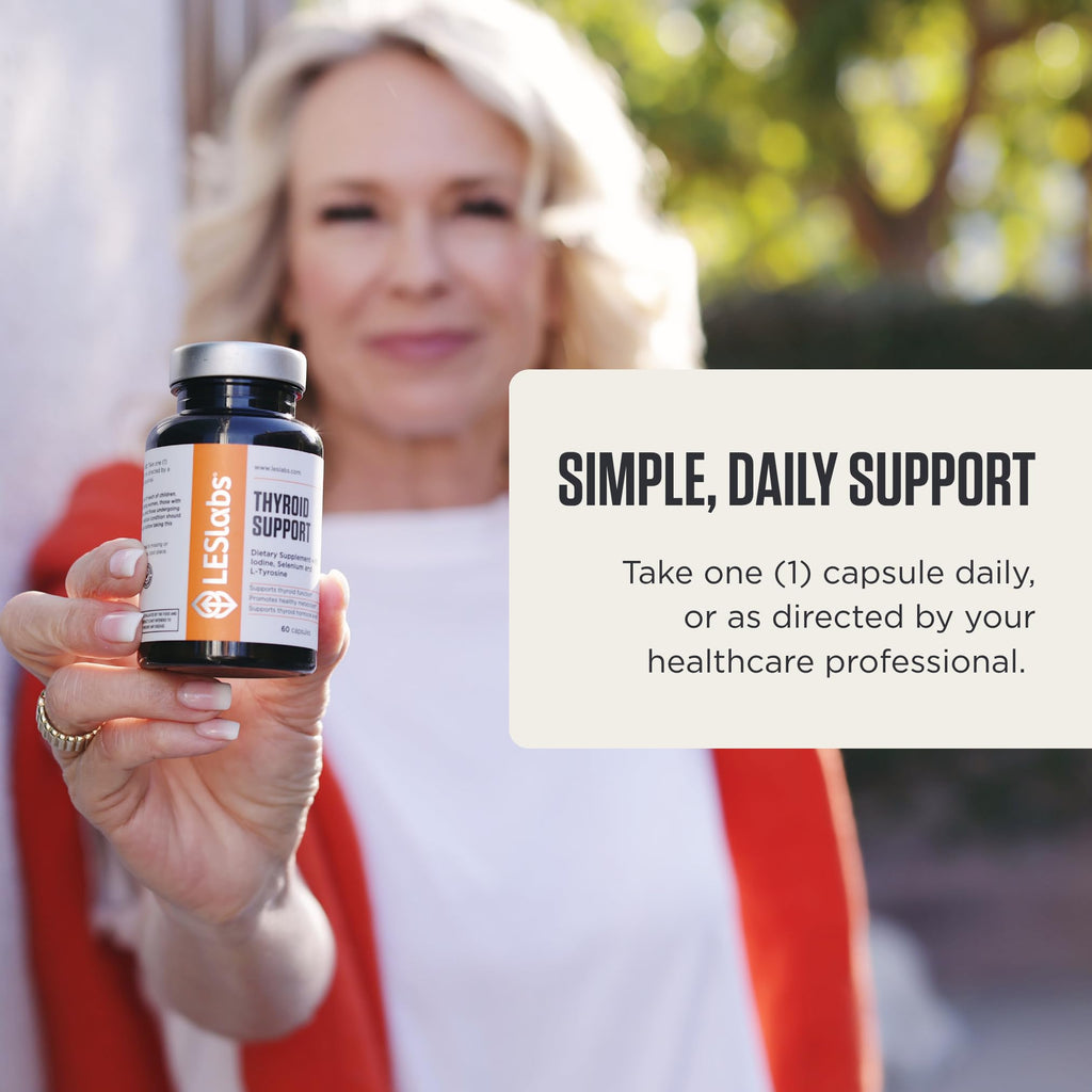 LES Labs Thyroid Support Supplement for Women & Men - 60 Capsules - image 6