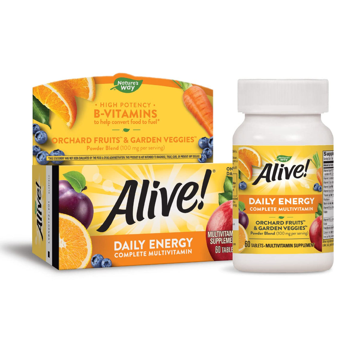 Nature's Way Alive! Daily Energy Multivitamin - 120 Tablets - image 4