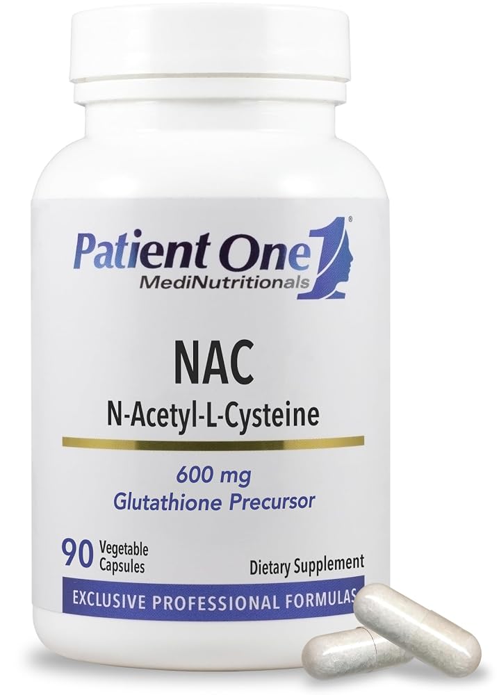 Patient One NAC 600 mg Antioxidant Support - 90 Capsules