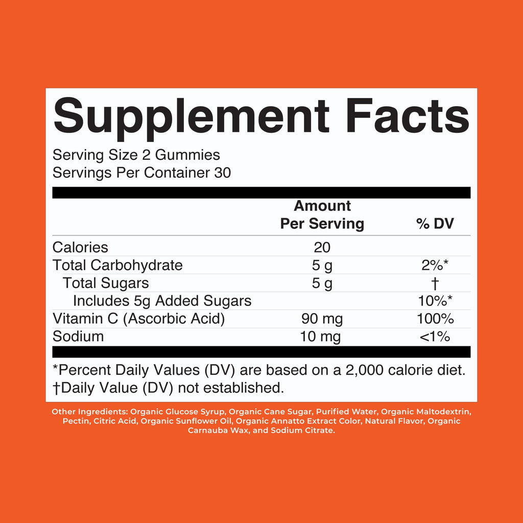 MARYRUTH'S Vitamin C Gummies