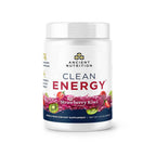 Ancient Nutrition Clean Energy Powder Strawberry Kiwi - 4.3 oz