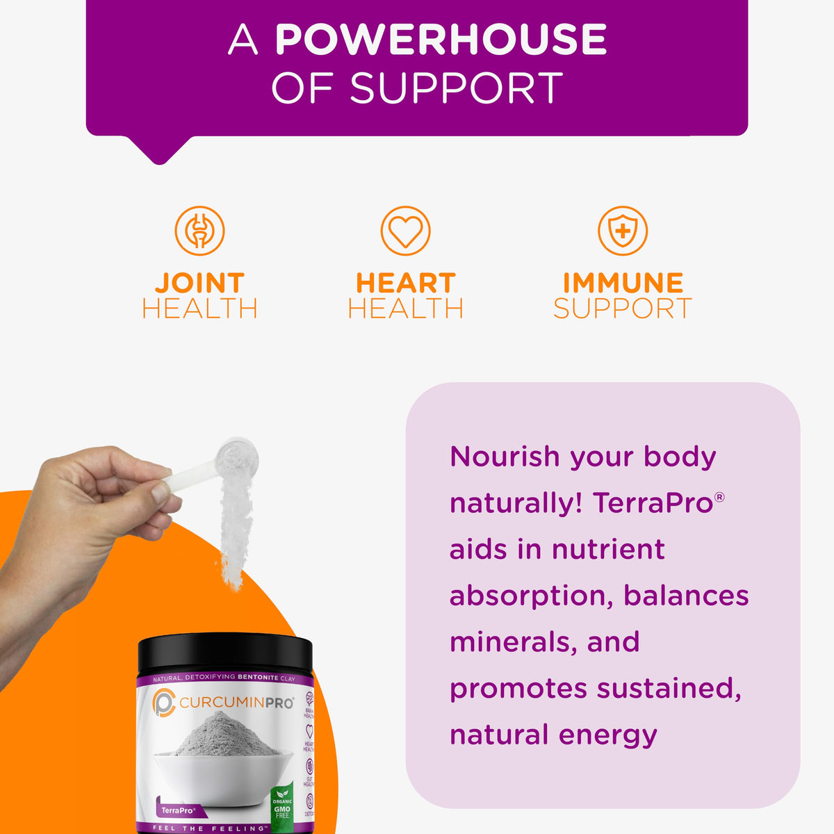 CurcuminPro TerraPro Bentonite Clay Detox Supplement - image 6