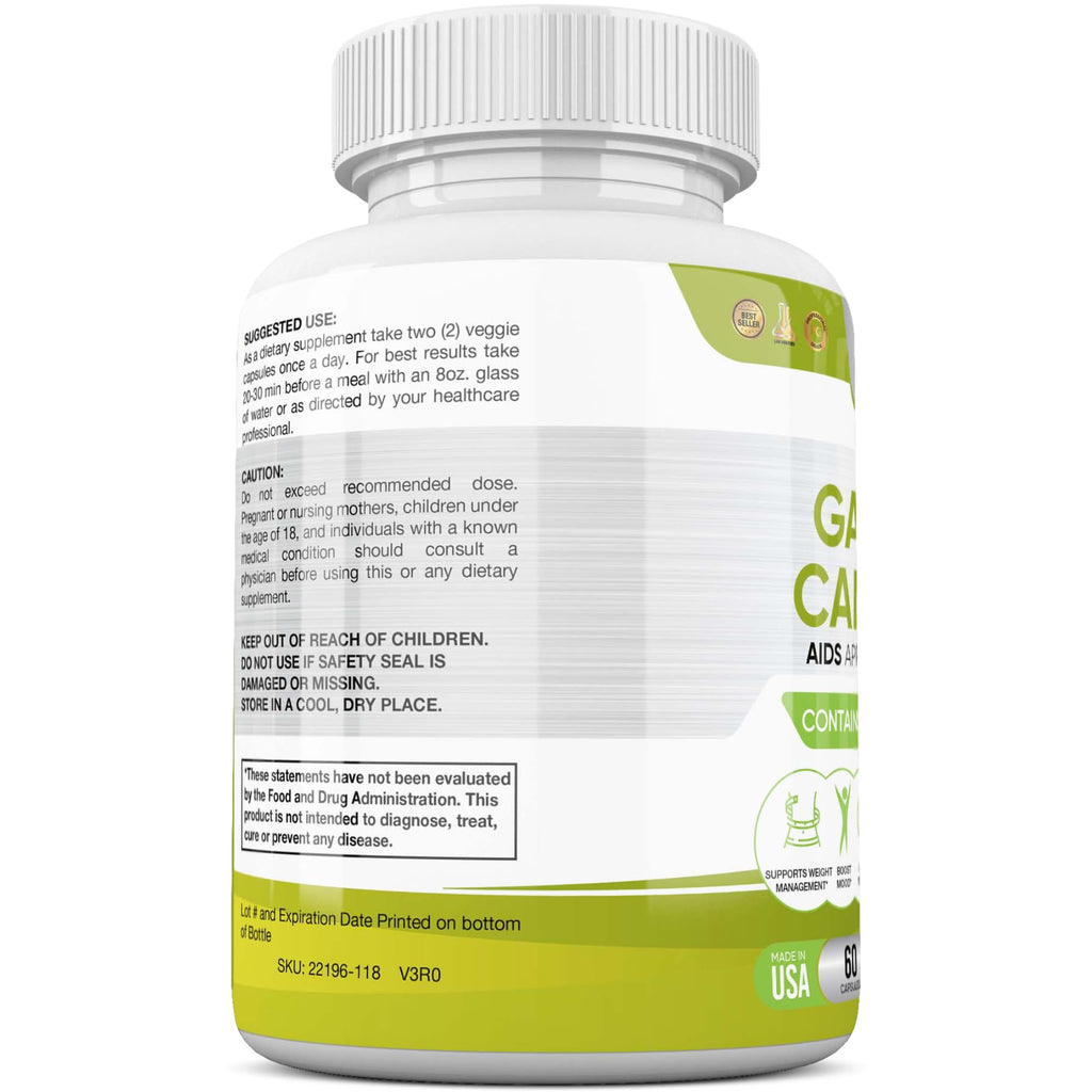 Slim Heat Garcinia Cambogia Extract 95% HCA - 60 Vegetarian Capsules - image 3