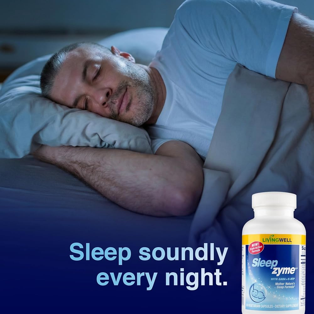 Sleepzyme Sleep Aid Supplement 10-in-1 Formula - 60 Capsules - image 5