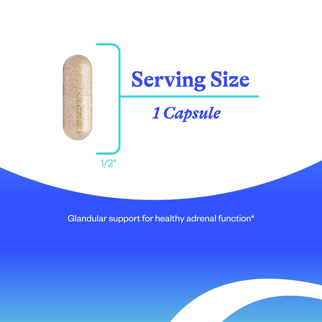 Seeking Health Adrenal Cortex 50 mg - 60 Capsules - image 3