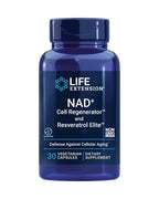 Life Extension NAD+ Cell Regenerator with Resveratrol - 66 Capsules - image 2