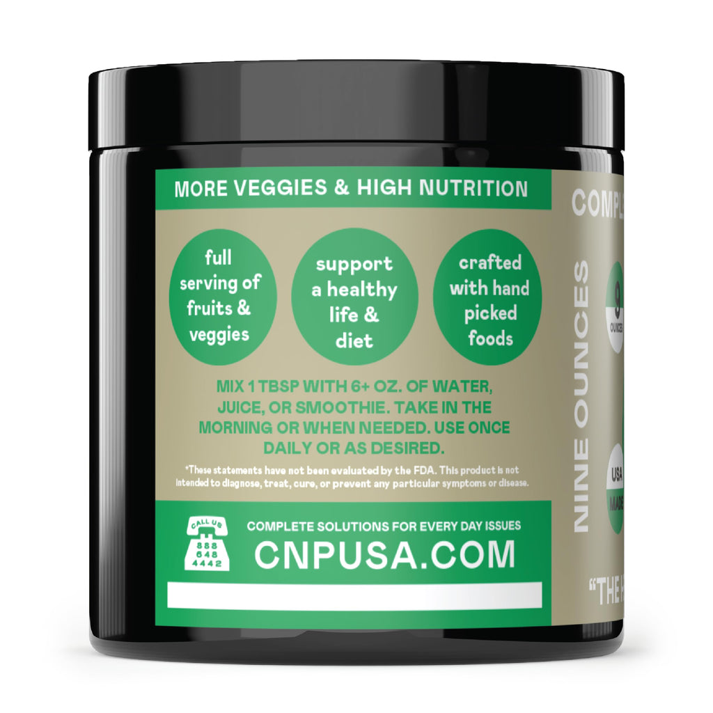 Complete Natural Products Good Greens Superfood Powder - 30 Servings - image 3