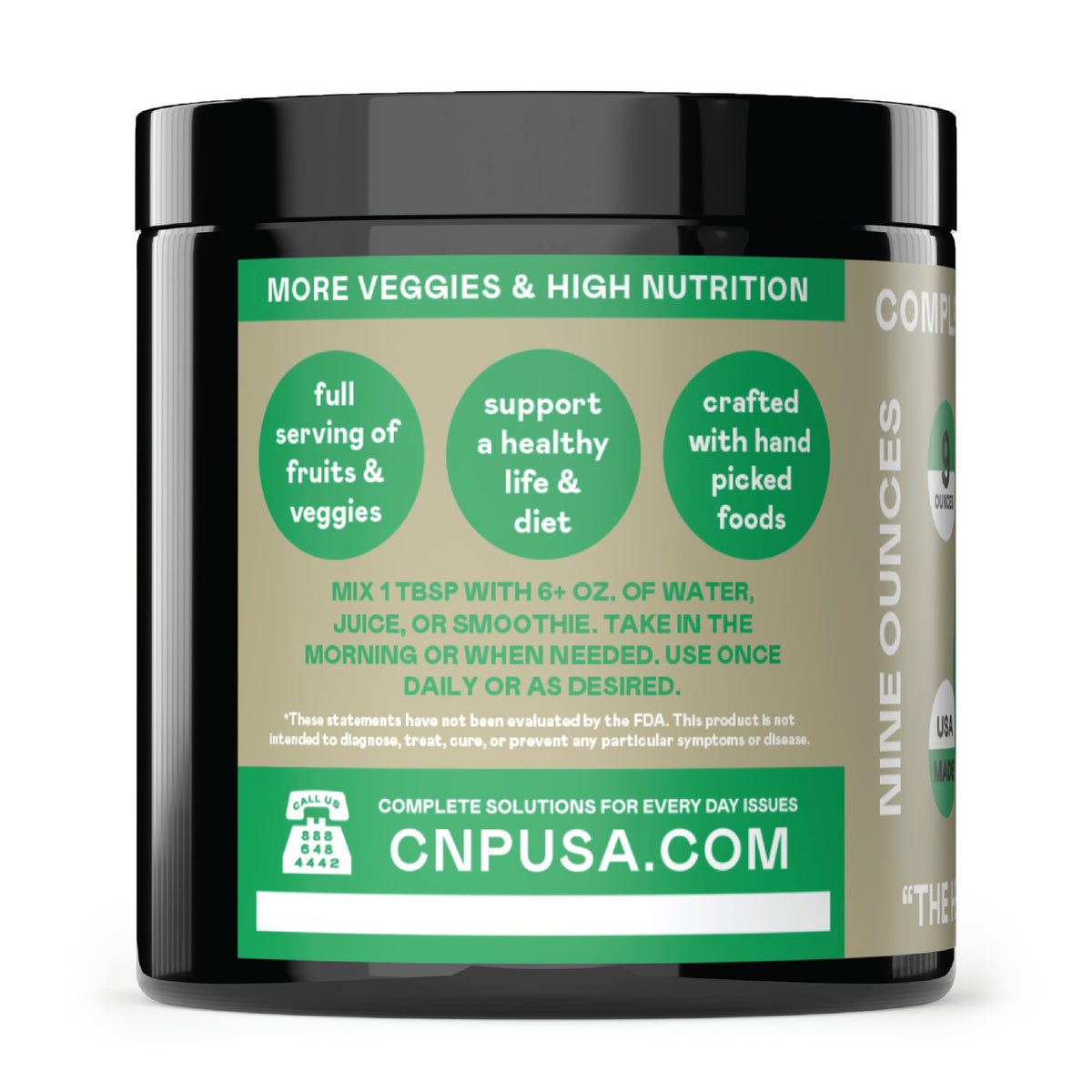 Complete Natural Products Good Greens Superfood Powder - 30 Servings - image 3