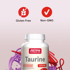 Jarrow Formulas Taurine 1000 mg Amino Acid - 100 Capsules - image 5