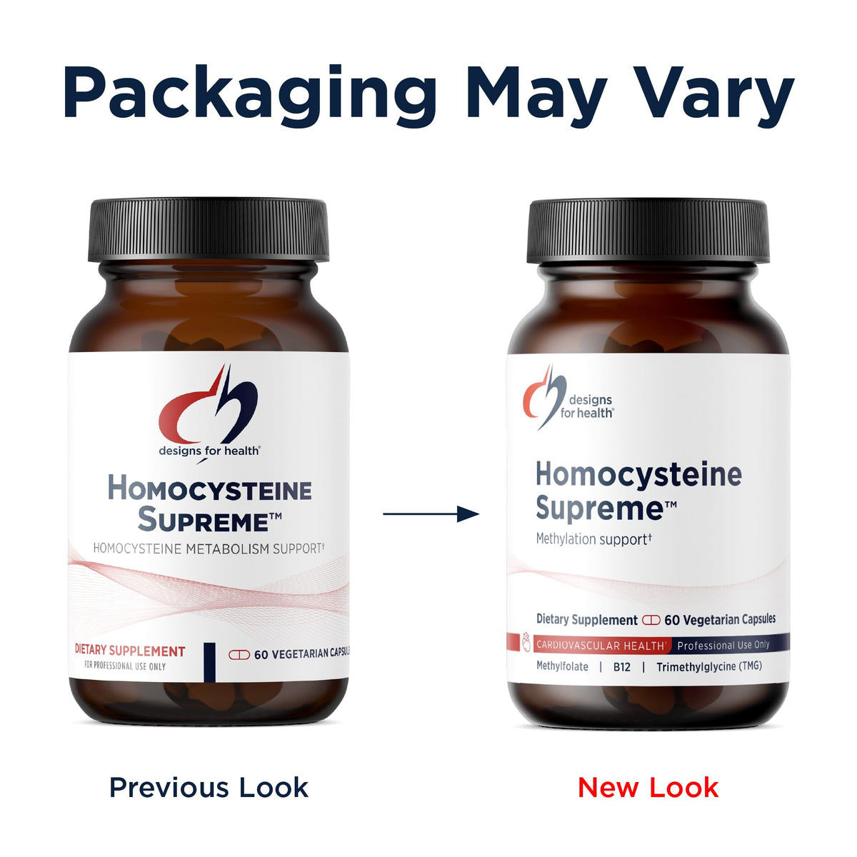 Designs for Health Homocysteine Supreme Methylated B Vitamins - 60 Capsules - image 5