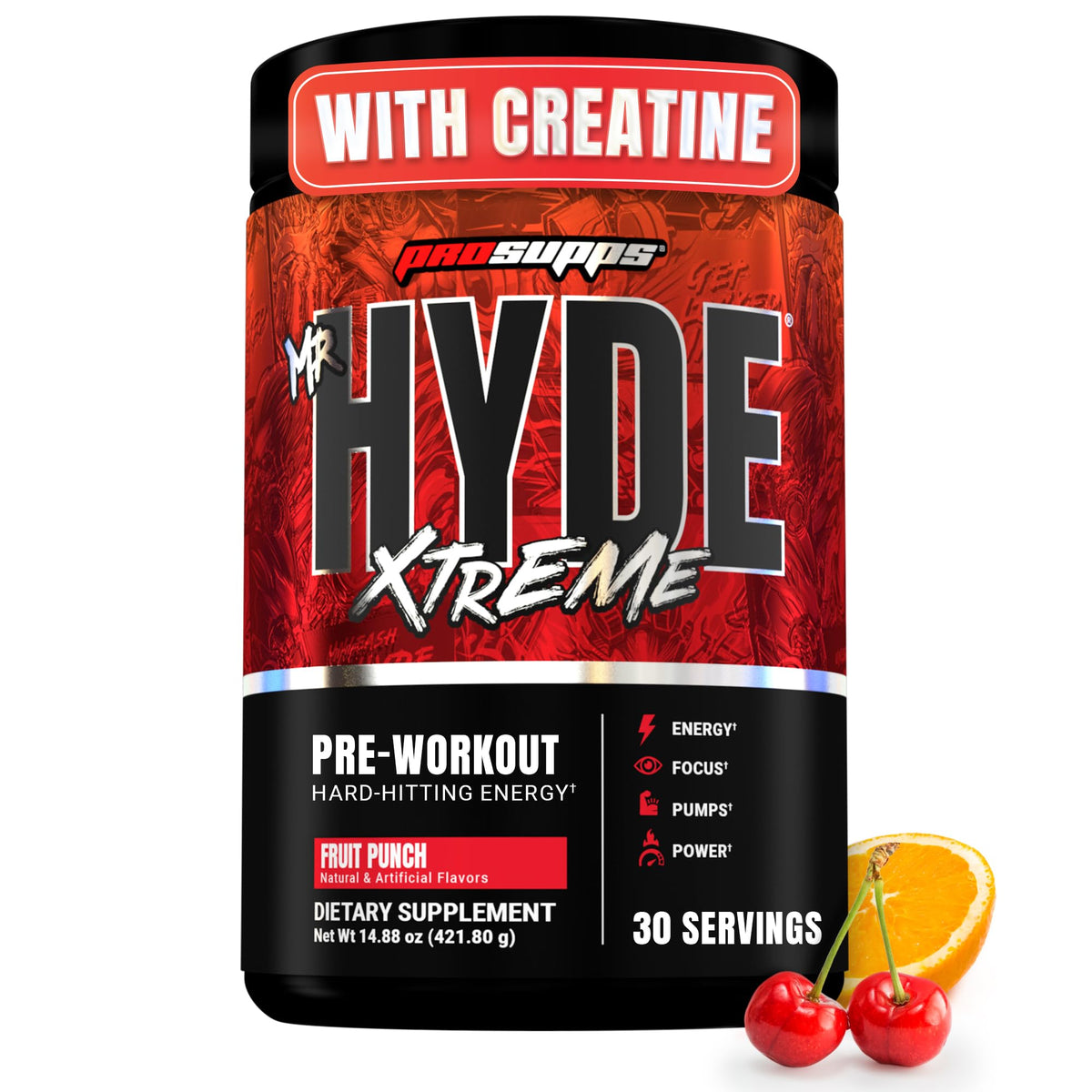 ProSupps Mr. Hyde Xtreme Pre Workout Powder with Creatine