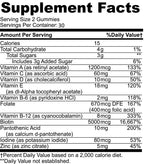 Katherine & Clark Panto Gold Vitamin B5 Biotin Gummies for Hair, Skin & Nails - image 6