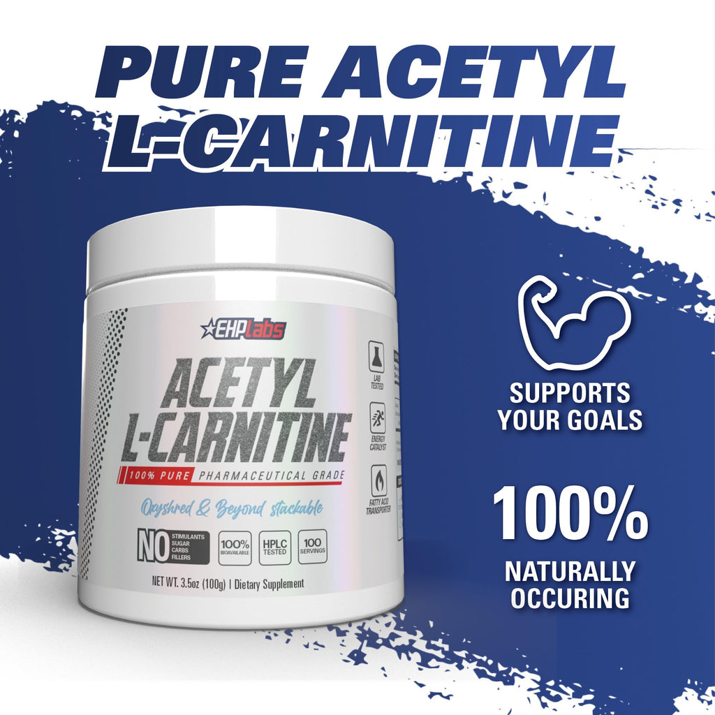 EHP Labs Acetyl L-Carnitine Powder - 100 Servings - image 5