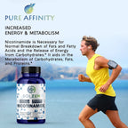 Pure Affinity LLC B3 Nicotinamide 500 mg Effective Flush-Free Niacin.