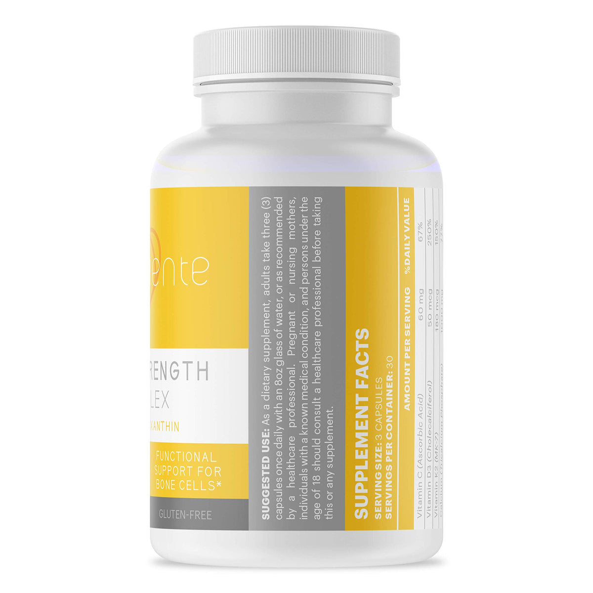 Juveriente Bone Strength Complex Capsules - 90 Count - image 4