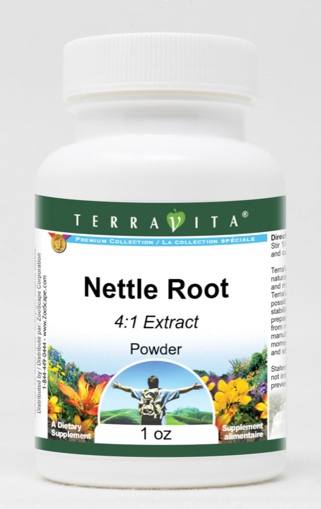 Terravita Nettle Root 4:1 Extract Powder - 1 oz