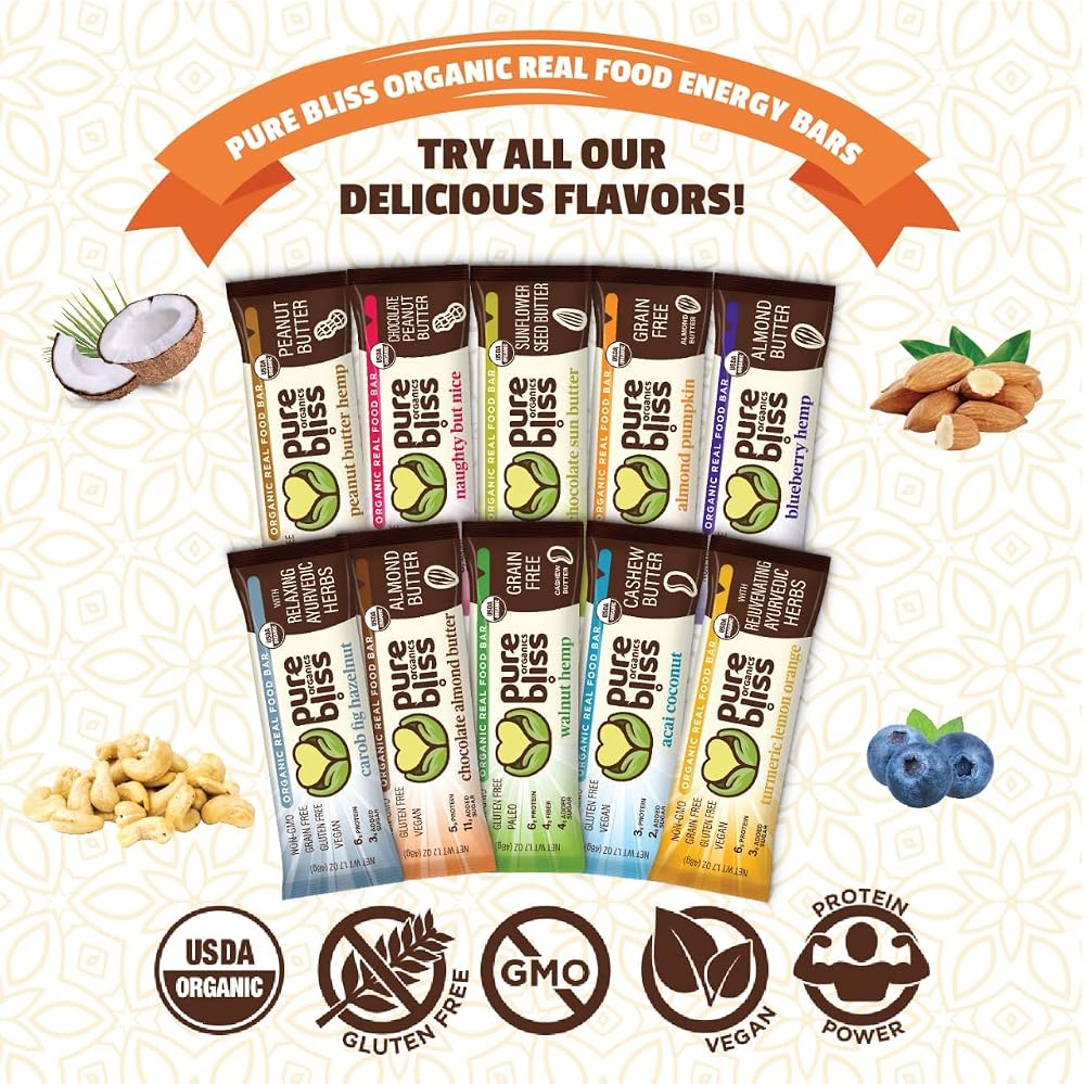 Pure Bliss Organics Acai Coconut Real Food Bar - 12 Pack - image 6