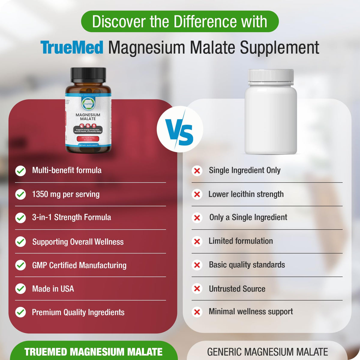 TRUEMED Natural Magnesium