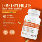 INVITA L-Methylfolate 7.5mg + B Complex - 60 Capsules - image 3