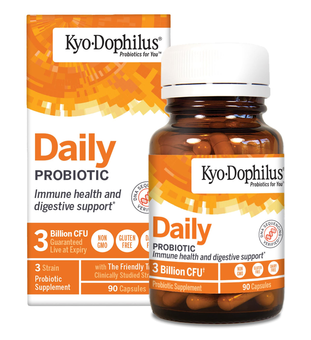 Kyolic Kyo-Dophilus Daily Probiotic - 90 Capsules