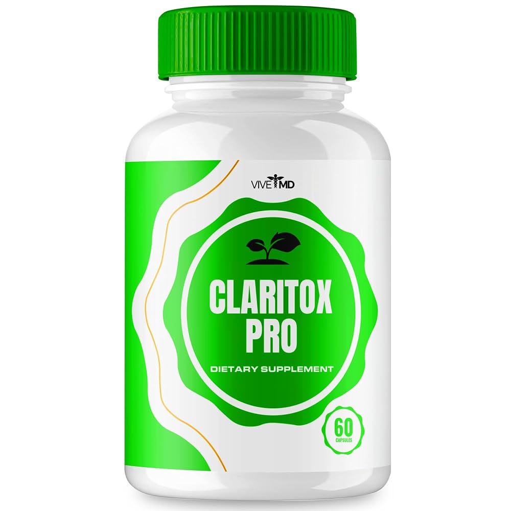VIVE MD Claritox Pro Vertigo Support Supplement - 60 Capsules