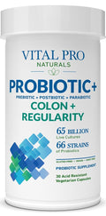 Vital Planet Colon & Regularity Probiotics 66 Strains - 30 Capsules