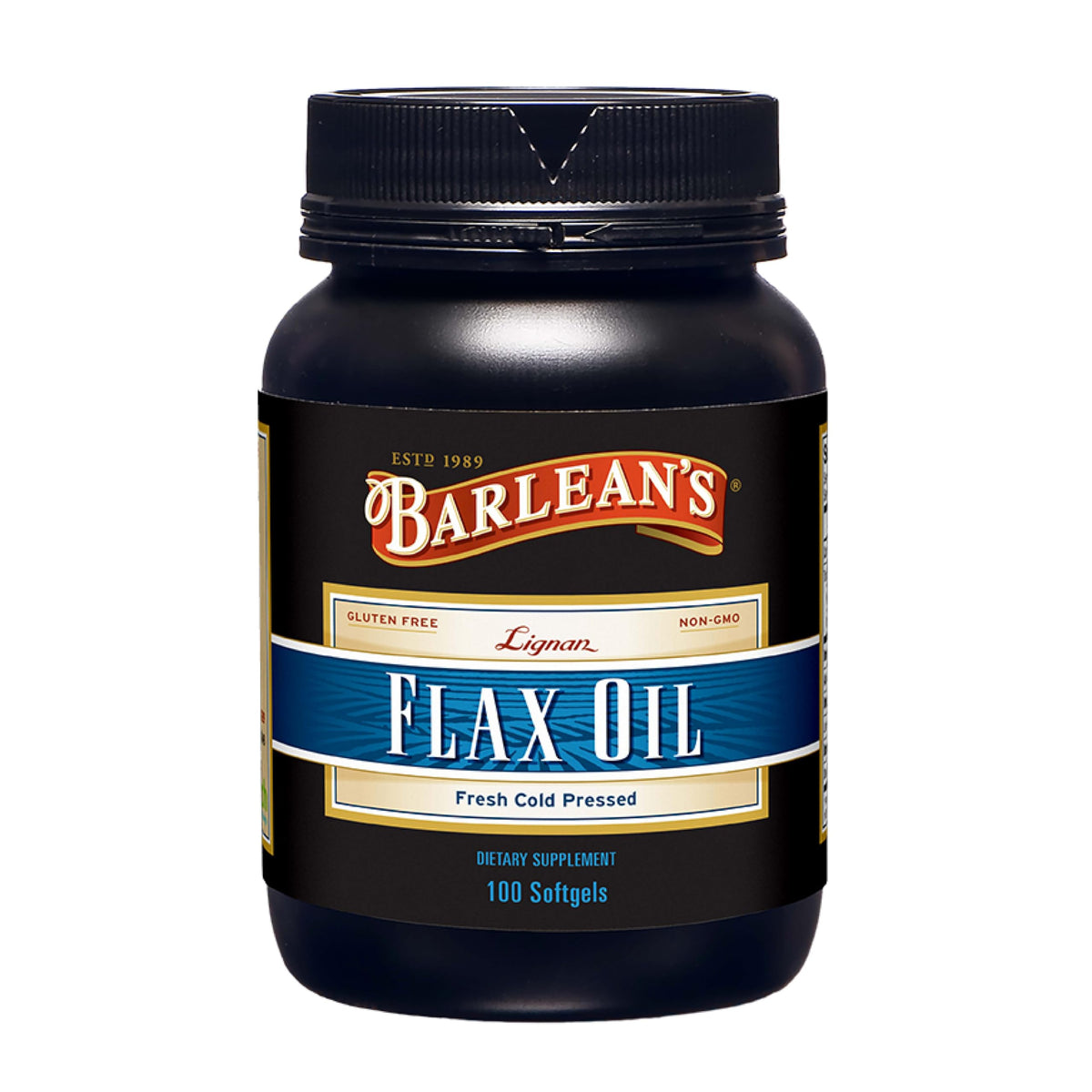 Barlean's Barlean ' S Flax Oil Softgels with Mg Ala Omega 3 Fatty