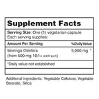 Manteniendo Tu Salud Super Moringa 5000 mg - 60 Vegetarian Capsules - image 2