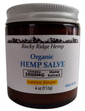 Rocky Ridge Hemp 2000MG Organic Salve - 4 Fl Oz