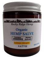 Rocky Ridge Hemp 2000MG Organic Salve - 4 Fl Oz