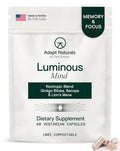 Adapt Naturals Luminous Mind Nootropic Brain Supplement with Ginkgo