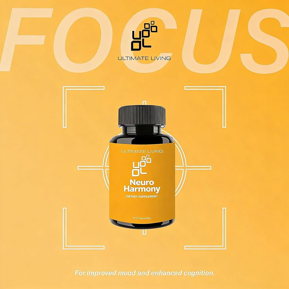 Ultimate Living Neuro Harmony Focus & Mood Support - 60 Capsules - image 2