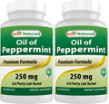 Best Naturals Peppermint Oil 250 mg - 240 Capsules