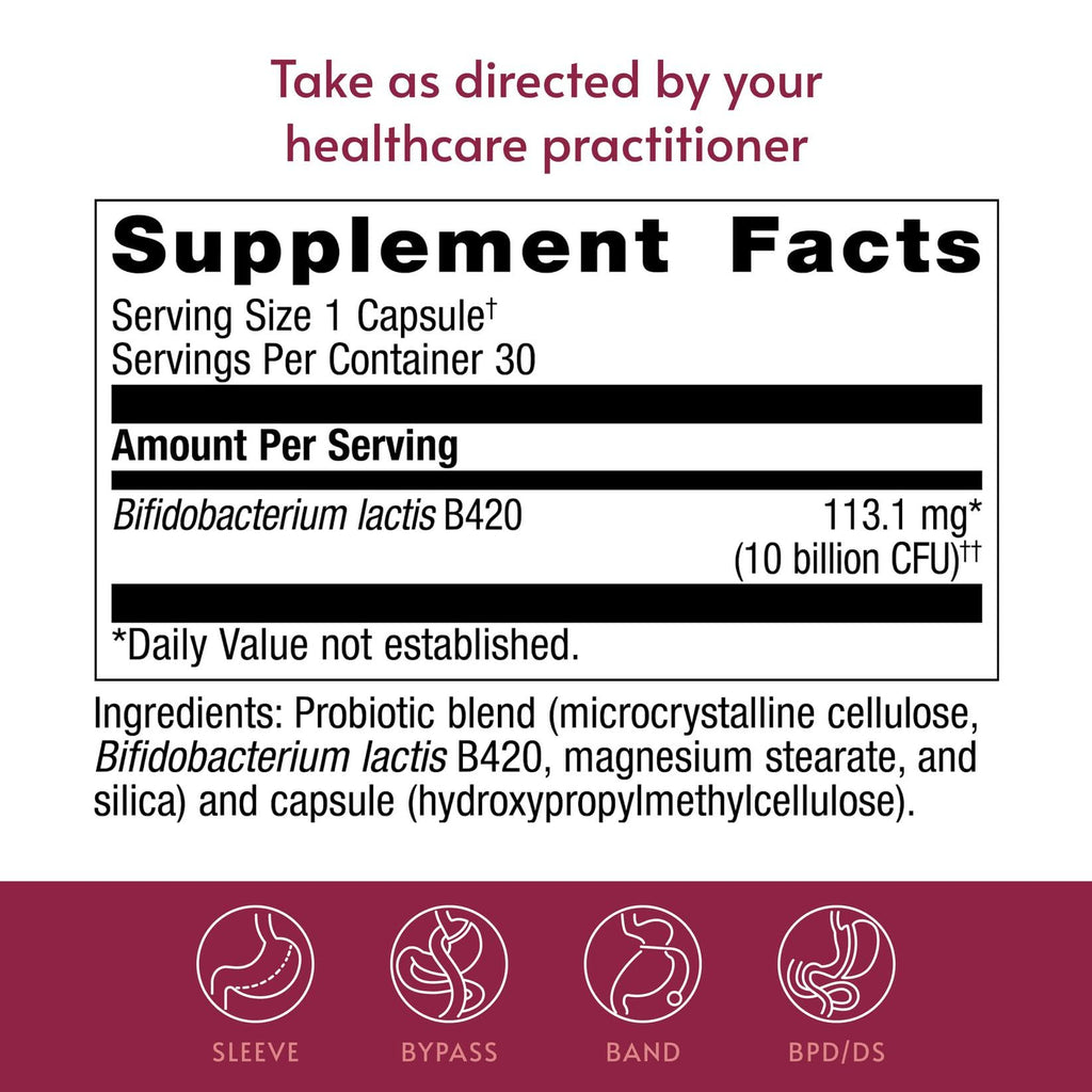 Bariatric Advantage FloraVantage Control Probiotic - 30 Capsules - image 4