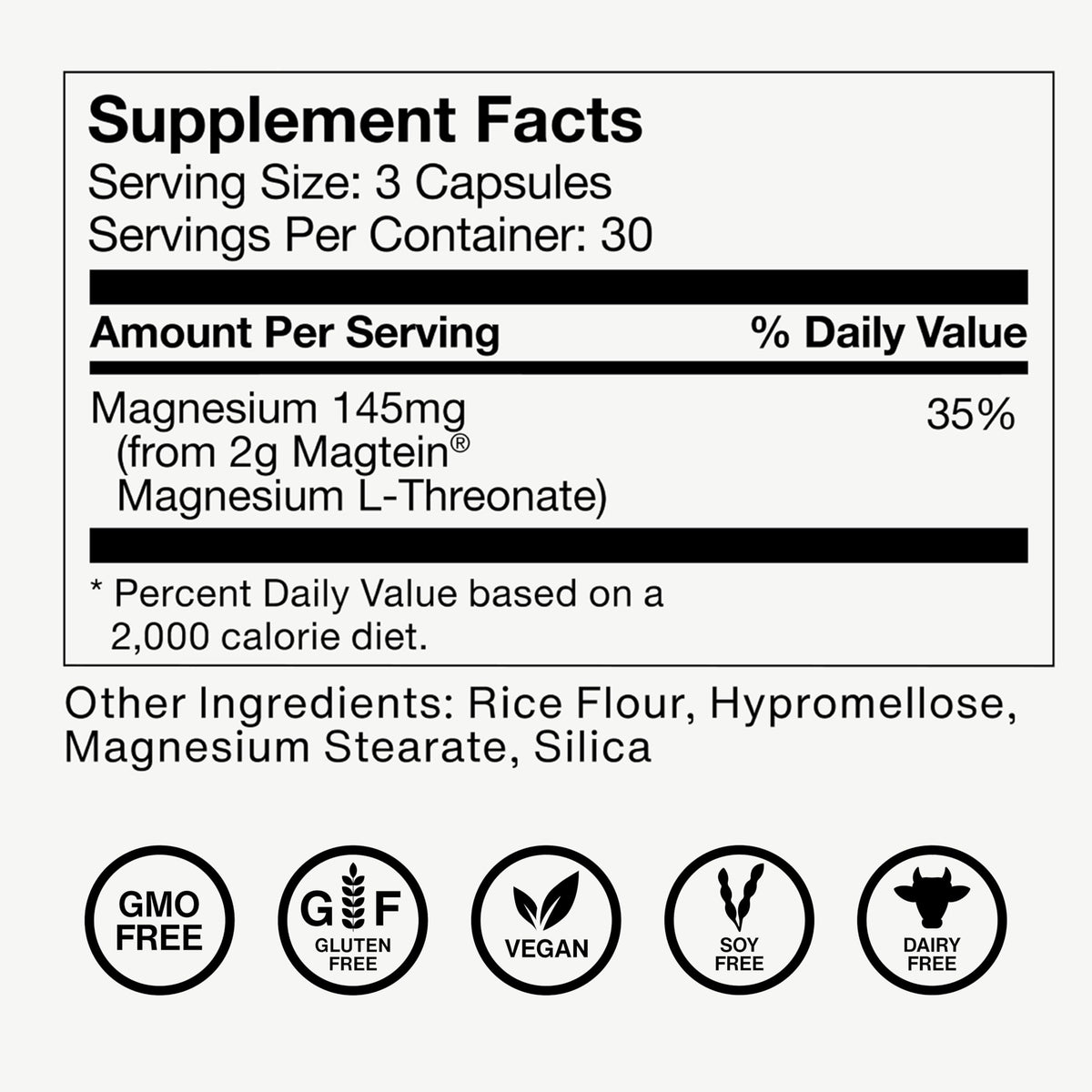 Momentous Magtein Magnesium L-Threonate for Cognitive Health - 90 Capsules - image 8