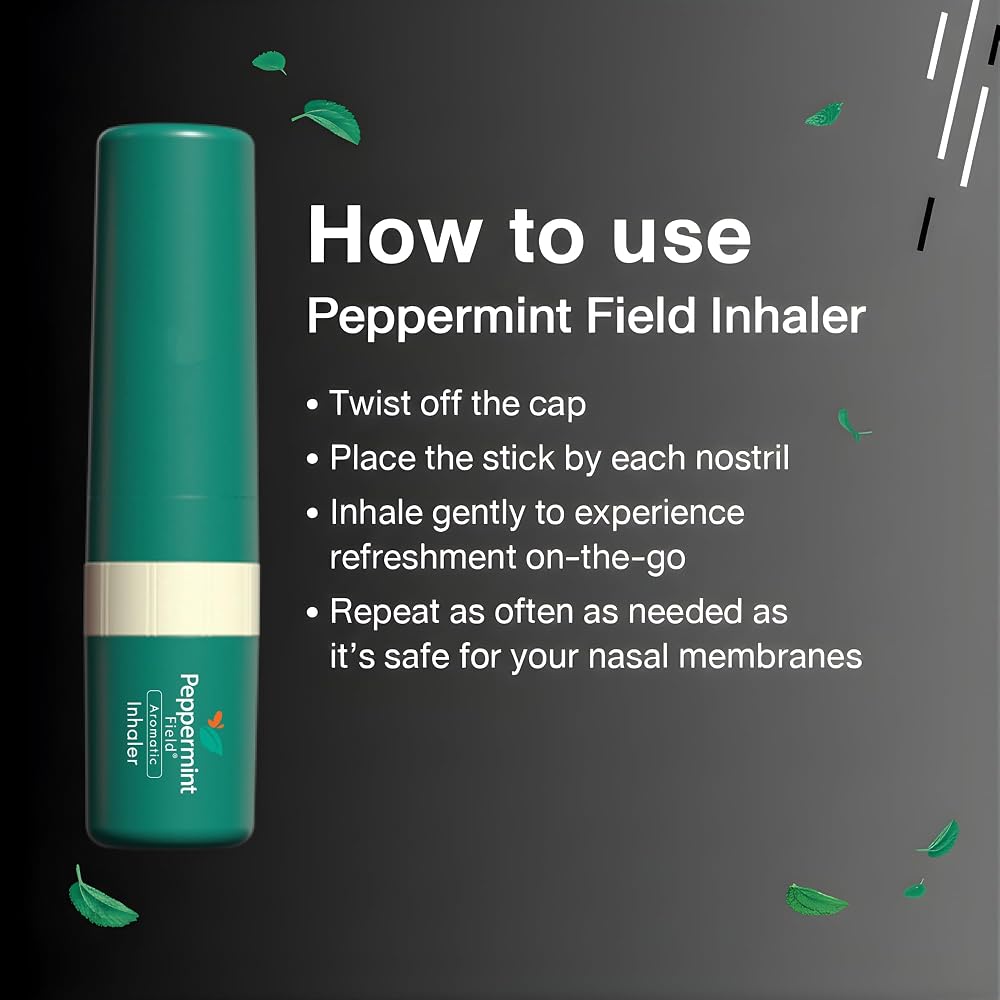 Peppermint Field Nasal Inhaler Extra Strength - 6 Count - image 5