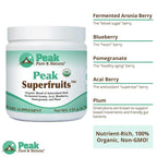 Peak Organic Superfruits Polyphenol Powder - 30 Servings - image 5