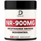 DEDICAD NAD Nicotinamide Riboside Resveratrol - 80 Capsules
