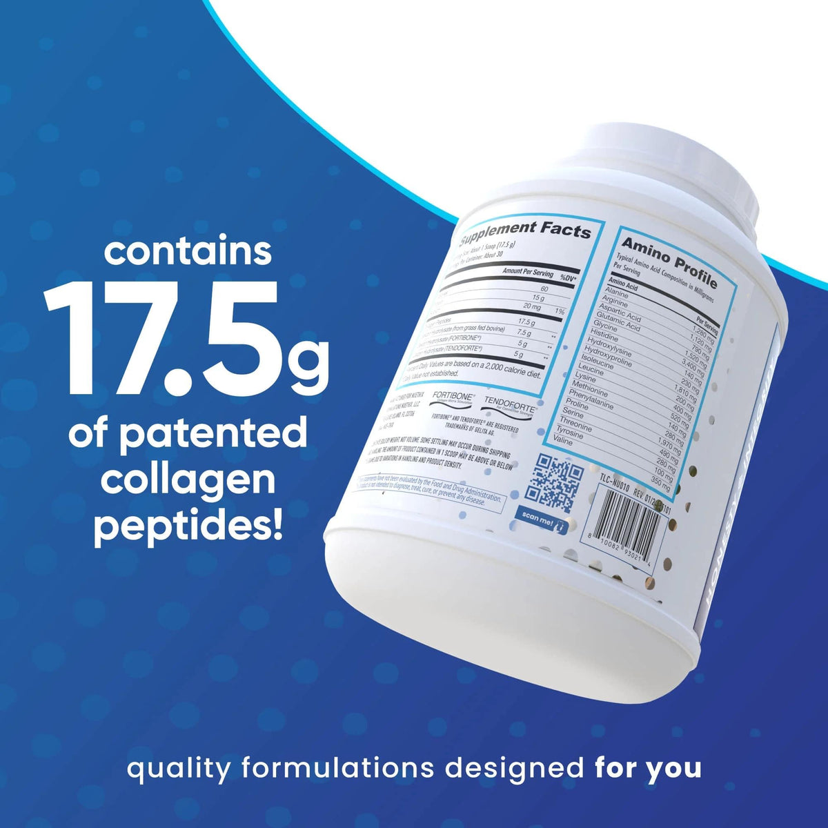 NuEthix Formulations Nu-Youth Collagen Peptides Powder - 30 Servings - image 5