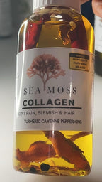 Sea Moss Collagen Turmeric Cayenne Peppermint Oil - 4 Fl Oz - image 4